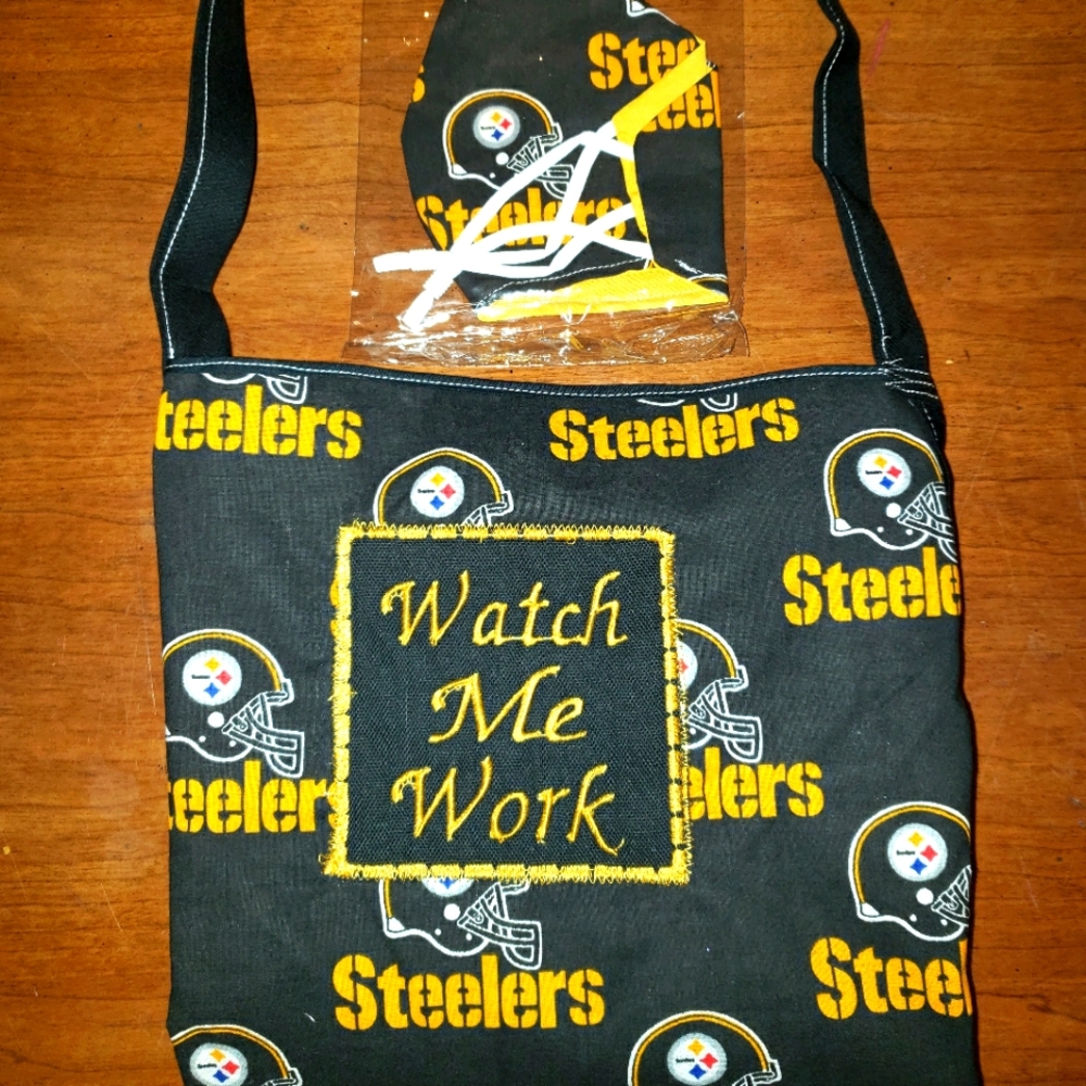 Steelers Unisex Grill/ cooking Apron with FACEMASK